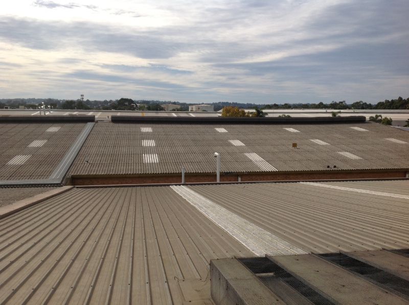 Silverwater estate asbestos re-roof Silverwater estate asbestos re-roof
