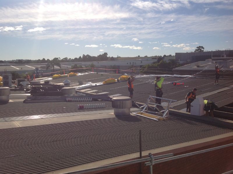 Silverwater estate asbestos re-roof Silverwater estate asbestos re-roof