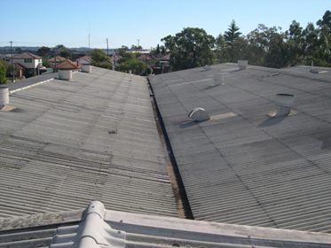 Asbestos Roof Villawood1 Asbestos roof to be replaced