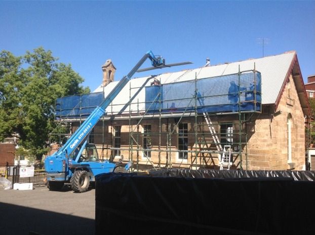 Church Hall During Church Hall During
