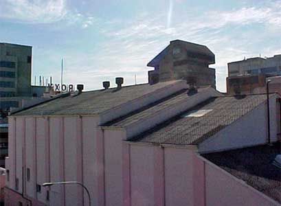 Roxy Before 1 450 300 Roxy Theatre re-roofing - before